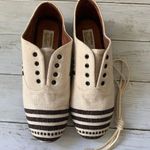 Osborn for Lem Lem Casual Lace Up Shoes in Cream/Black Black Size 6.5 Photo 1