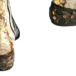 Donald Pliner Western Hand Painted Python Metallic Leather Boot Shoe NIB $1500 Gold Size 5 Photo 6