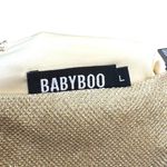 Babyboo  Fashion Patrice Skirt Mini Gold Glitter Size Large‎ Photo 6