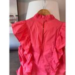 Karlie Pink Ruffle Top / Blouse Size Medium Photo 3