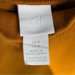 H&M L’Hiver Baggy Mustard Sweatshirt M Photo 3
