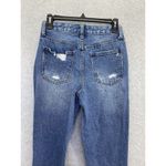 Sam Edelman Women's Blue Denim Jeans Stiletto Straight High Rise Crop Size 2 Photo 6