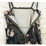 Dolls Kill Camo Dress Womens M Army Green Mini Cyber Poster Grl Girl Punk Rave Photo 11