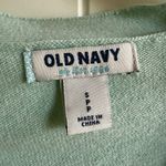 Old Navy Old Navy Womens Sweater Sz S Mint Green Deep V Neck Pockets Lightweight Photo 5