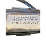 MM6 Maison Margiela Metallic Silver Buckle Shoulder Bag Photo 6