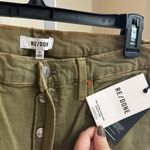 RE/DONE NWT 70s High Rise Stove Pipe cropped straight-leg Jeans Button Fly 26 Photo 4