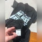 Graphic T shirt dress Black Size L Photo 1