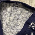 Maeve  Navy Blue Blouse with white dog lover Print Photo 3