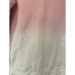 Old Navy  Cotton Pink White Ombre Medium Long Sleeve Sweatshirt Photo 4