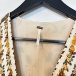 Free People  Rows Of Roses Maxi Dress in Ivory Combo Size X-Small Photo 5