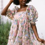 Lizard Thicket NWT Floral Sequin Babydoll Dress Photo 10