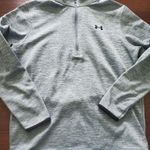 Under Armour Under Armor 1/4 zip size small men's loose fit fits women's size medium green Photo 0