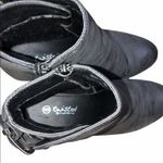Twisted  size 8 Alexia black buckle ankle booties Photo 4