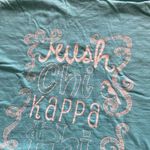 Comfort Colors Chickadees T-Shirt Light Blue Unisex Size Large Rush Chi Kappa Photo 8