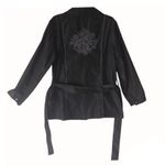 Chico's Chico’s Julitta Black Rain Jacket Photo 4