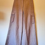 Torn By Ronny Kobo Ronny Kobo Torn Bernee Cargo Wide Leg Trouser Pants Womens XS Tan Fall Preppy Photo 4