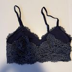 Aerie Navy Blue Longline Bralette Photo 1