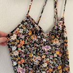 Wild Fable Black Floral Sleeveless Woven Fit & Flare Dress Photo 3