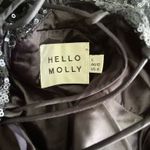 Hello Molly  Mini Dress Navy Blue Photo 3