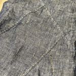 CAbi  denim skirt with fun thick stitching throughout Photo 1