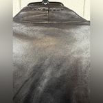 DERO by Rocco D’Amelio Black Genuine Leather Blazer Jacket Women’s Size M Size M Photo 5