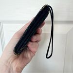 Vintage Art Deco handmade beaded black cat coin purse AS IS Photo 6