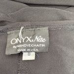 Onyx Nite  by Wendy Chaitin Black Maxi Dress Photo 3