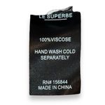 Le Superbe Women's Black White Luau Floral Tube Tank Top Size S Petite Photo 5