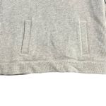 J.Crew Funnelneck Sweatshirt Womens Size Small Gray Front Pockets Simple Casual Photo 1