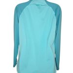 Nike  Hyper Turq / Washed Teal Dri-FIT Academy Pro Half-Zip Slim Fit Size Large Photo 2