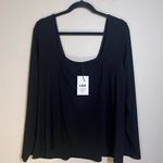 LNA  santo top in black size‎ 2X NWT Photo 1