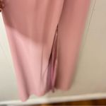 BHLDN   Macro Blush Pink Slit Maxi Gown Bridesmaid Dress Size Medium Photo 5