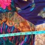 80s Vintage CAROLE LITTLE Womens 10 M Jacket Top Floral Retro Beaded Granny Core Pink Size M Photo 6