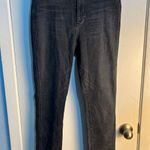 Reformation Jeans Size 31 Washed Black May High & Skinny Grunge Skater Photo 0