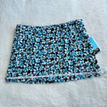 Target Future Collective Wrap Cargo Skirt Womens Size 12 Linen Blue Ditsy Floral NEW Photo 10