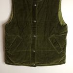 Jones New York  sport ladies quilted zip up and button puffer vest size medium Photo 3