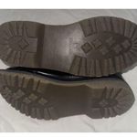 Aeropostale Boots Womens Size 9 Black Faux Patent Leather Combat Goth Grunge Photo 6