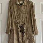 Rag and Bone Women’s Tan Long Tie Waist Shirt or Dress Photo 0
