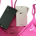 Nike NEW  Indy Training Dri-FIT Light support V Neck Sports bra size M Pink Photo 5