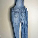 Y2K 90’s blue slice distressed overalls size 1 Photo 4