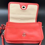 Coach 19914 Legacy Penny Carnelian Orange Red-Orange Turnlock Crossbody Bag Photo 6