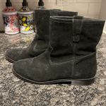 Rebecca Minkoff Chasidy Black Suede Leather Pull On Ankle Boots SZ 8 Photo 0