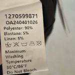 #170 COMMENSE Linen Blend Minimalist Little black Dress Size XL Photo 8