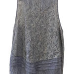 Free People Small grey lace tank top womens $50 Photo 0
