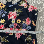 NWT Lulu's Bouquet of Blooms Navy Floral PrintClip Dot Mini Dress Size‎ Large Blue Photo 13
