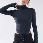 Urban Outfitters Black BDG Tyla Turtleneck Top Photo 0