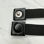 Blue Purple Green Rhinestone Studded Stretch Cinch Belt Size M ✨ Black Photo 13