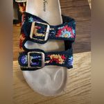 Forever Link  Multicolor Embroidered Sandals Photo 3