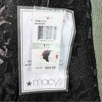 B Darlin B. Darlin Size 1/2 Black Sleeveless Halter Neck Sparkly Lace Overlay Lin… Photo 12