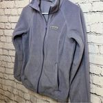 Columbia Women’s Lavender Fleece Zip Up Lightweight Jacket Size Small Photo 1